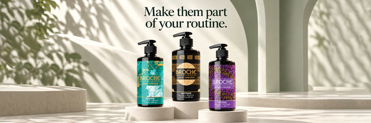 Broche hand wash range