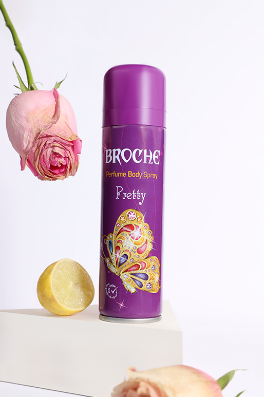 Prettier Spray Broche Pretty Body Spray 150ml – Soft, Charming Scent