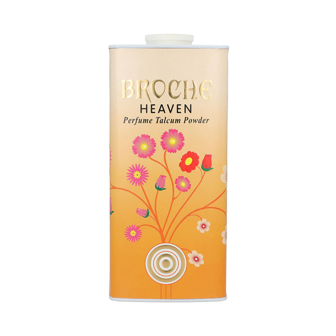 broche-heaven-talcum-powder-285gm-aluminum-container-with-flower-design