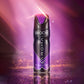 Broche Premium Body Spray Aroma in 200ml Center Placed With Purple Lightening coming our from the background