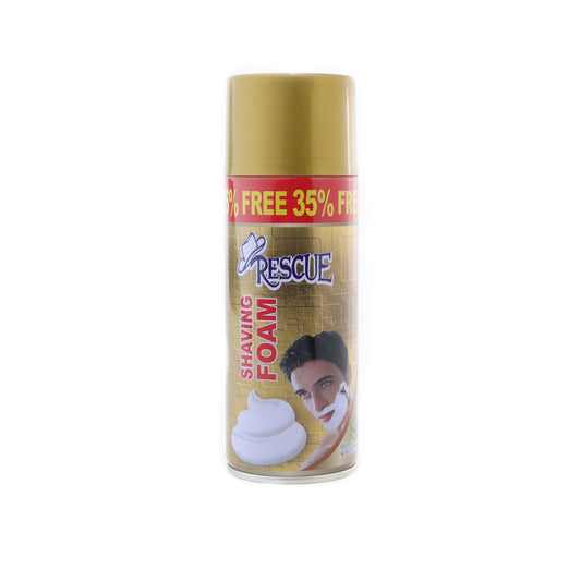 rescue-shaving-foam-gold-with-aloe-vera-and-milk-protein-400ml-aluminum-bottle